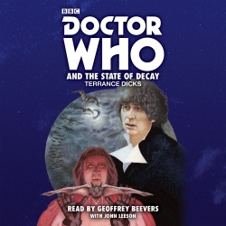 Book cover of Doctor Who and the State of Decay by Terrance Dicks