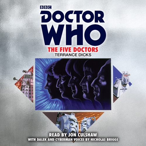 Book cover of Doctor Who: The Five Doctors by Terrance Dicks