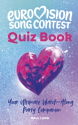 Book cover of The Official Eurovision Quiz Book by Paul Lang
