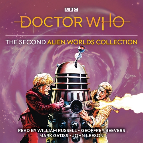 Book cover of The Second Alien Worlds Collection by Nigel Robinson, Malcolm Hulke, Terrance Dicks, David Fisher