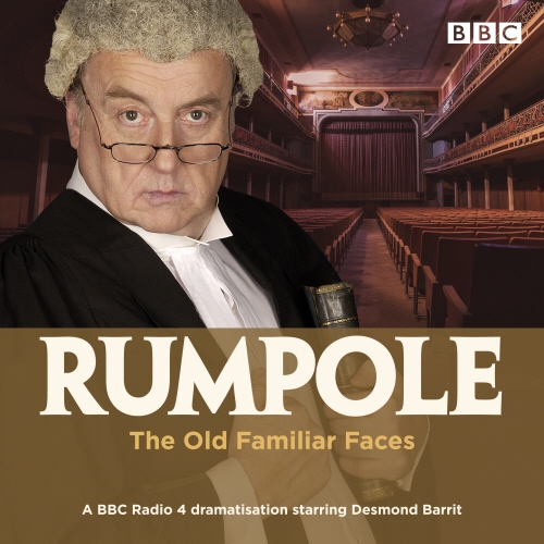 Book cover of Rumpole and the Old Familiar Faces by John Mortimer