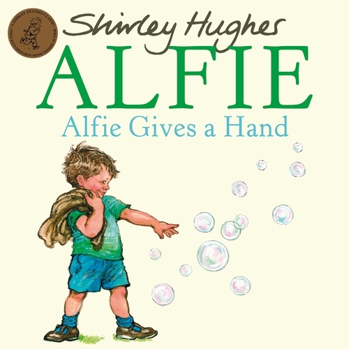 Book cover of Alfie Gives a Hand by Shirley Hughes