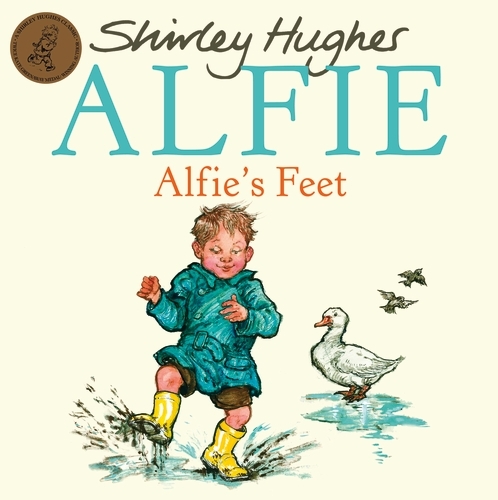 Book cover of Alfie's Feet by Shirley Hughes