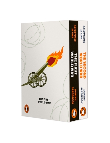 Book cover of Adventures in Time: World Wars by Dominic Sandbrook