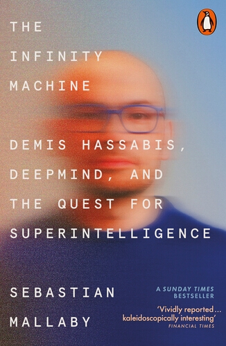 Book cover of The Infinity Machine by Sebastian Mallaby