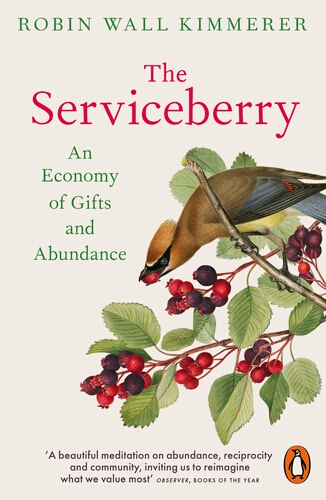 Book cover of The Serviceberry by Robin Wall Kimmerer