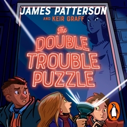 Book cover of Minerva Keen’s Detective Club: The Double Trouble Puzzle by James Patterson
