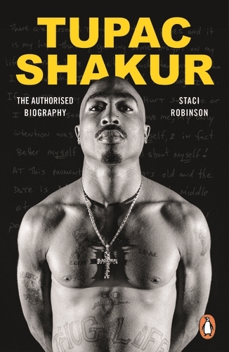 Book cover of Tupac Shakur by Staci Robinson