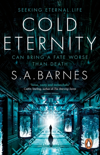 Book cover of Cold Eternity by S.A. Barnes