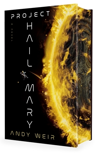 Book cover of Project Hail Mary by Andy Weir