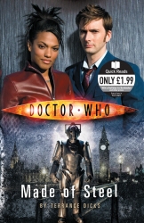 Book cover of Doctor Who: Made of Steel by Terrance Dicks