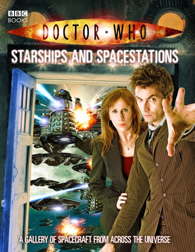 Book cover of #76 - Doctor Who: Starships and Spacestations by Justin Richards