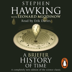 Book cover of A Briefer History of Time by Stephen Hawking, Leonard Mlodinow