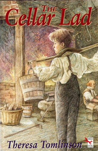 Book cover of The Cellar Lad by Theresa Tomlinson