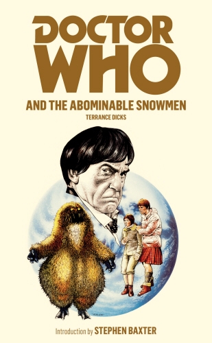 Book cover of #90 - Doctor Who and the Abominable Snowmen by Terrance Dicks