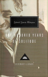 Book cover of One Hundred Years Of Solitude by Gabriel Garcia Marquez
