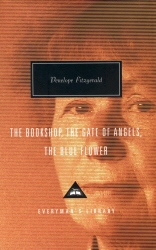 Book cover of The Bookshop, The Gate Of Angels And The Blue Flower by Penelope Fitzgerald