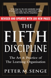 Book cover of The Fifth Discipline: The art and practice of the learning organization by Peter M Senge