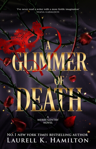 Book cover of A GLIMMER OF DEATH by Laurell K Hamilton