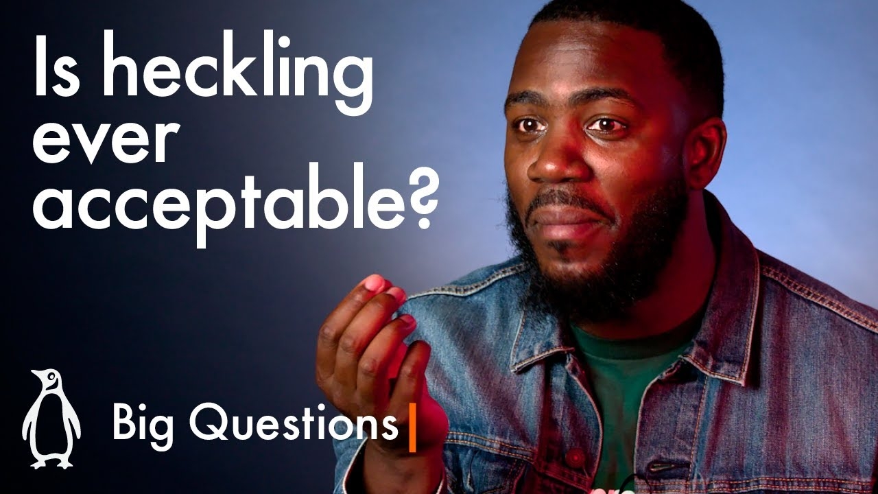 Is heckling ever acceptable? | Mo Gilligan | Big Questions