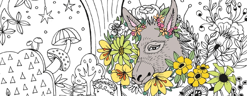 A Midsummer Night’s Dream colouring adventure