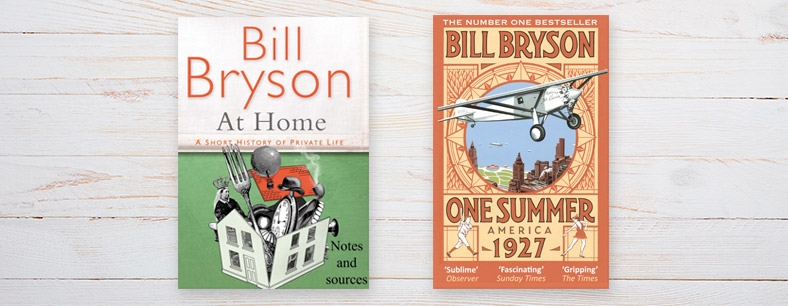 Bill Bryson’s source notes for At Home and One Summer