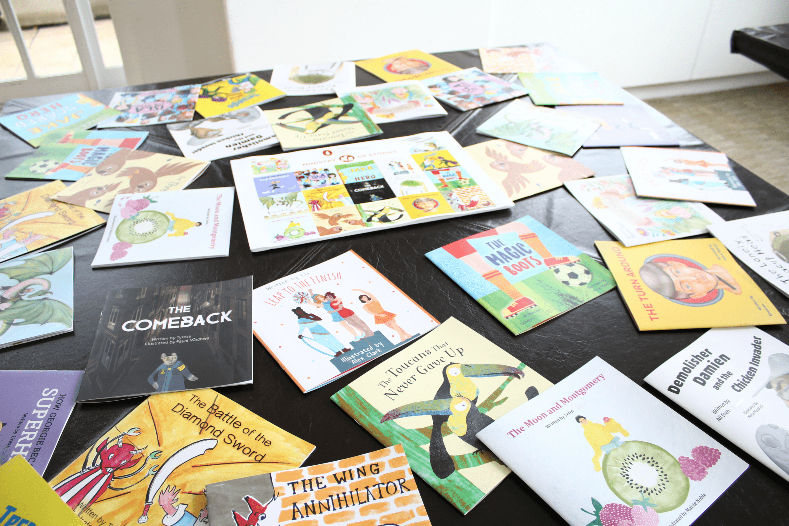 Penguin Random House UK and Ministry of Stories launch 17 unique picture books, written by children and brought to life by volunteer illustrators