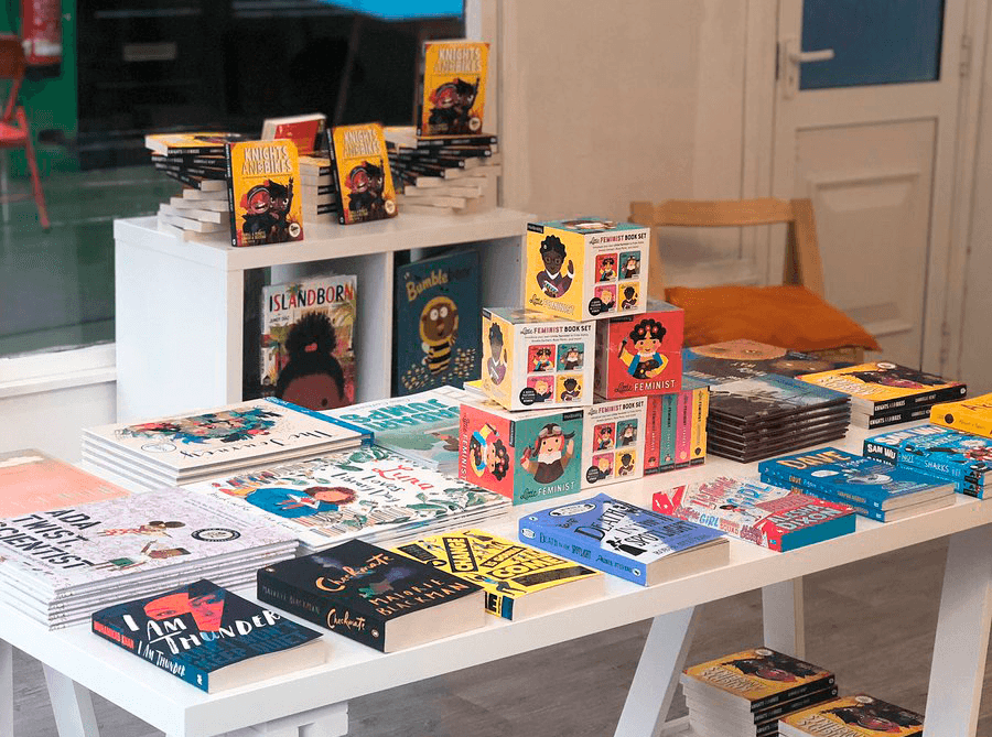 The #ReadTheOnePercent bookshop