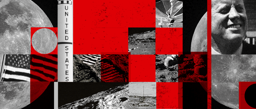 The moon landings