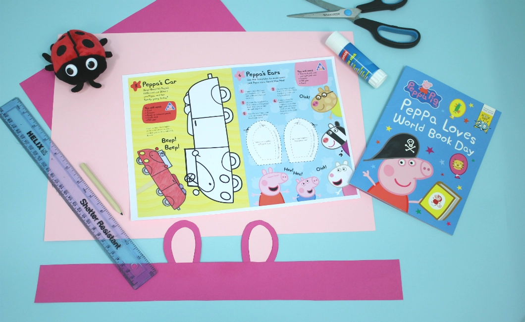 Make your own fun Peppa Pig ears and costume