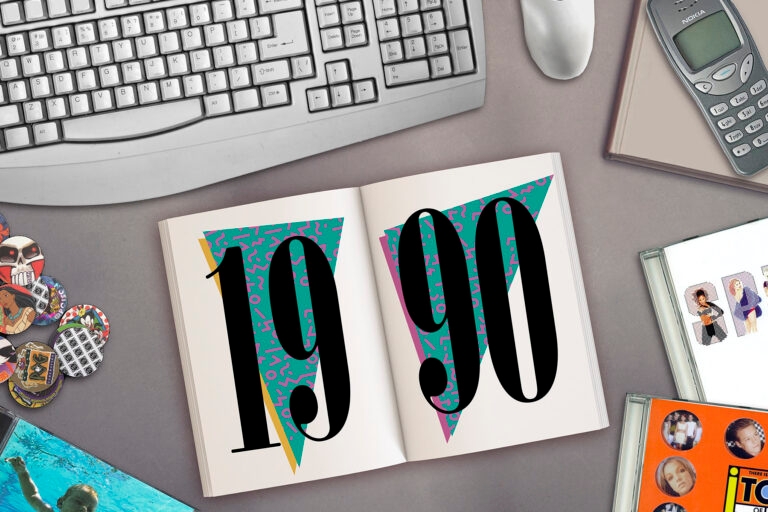 With the dawn of a new millennium about to break, the Nineties was a strange, floating decade of positivity, hope and something called the World Wide Web. 