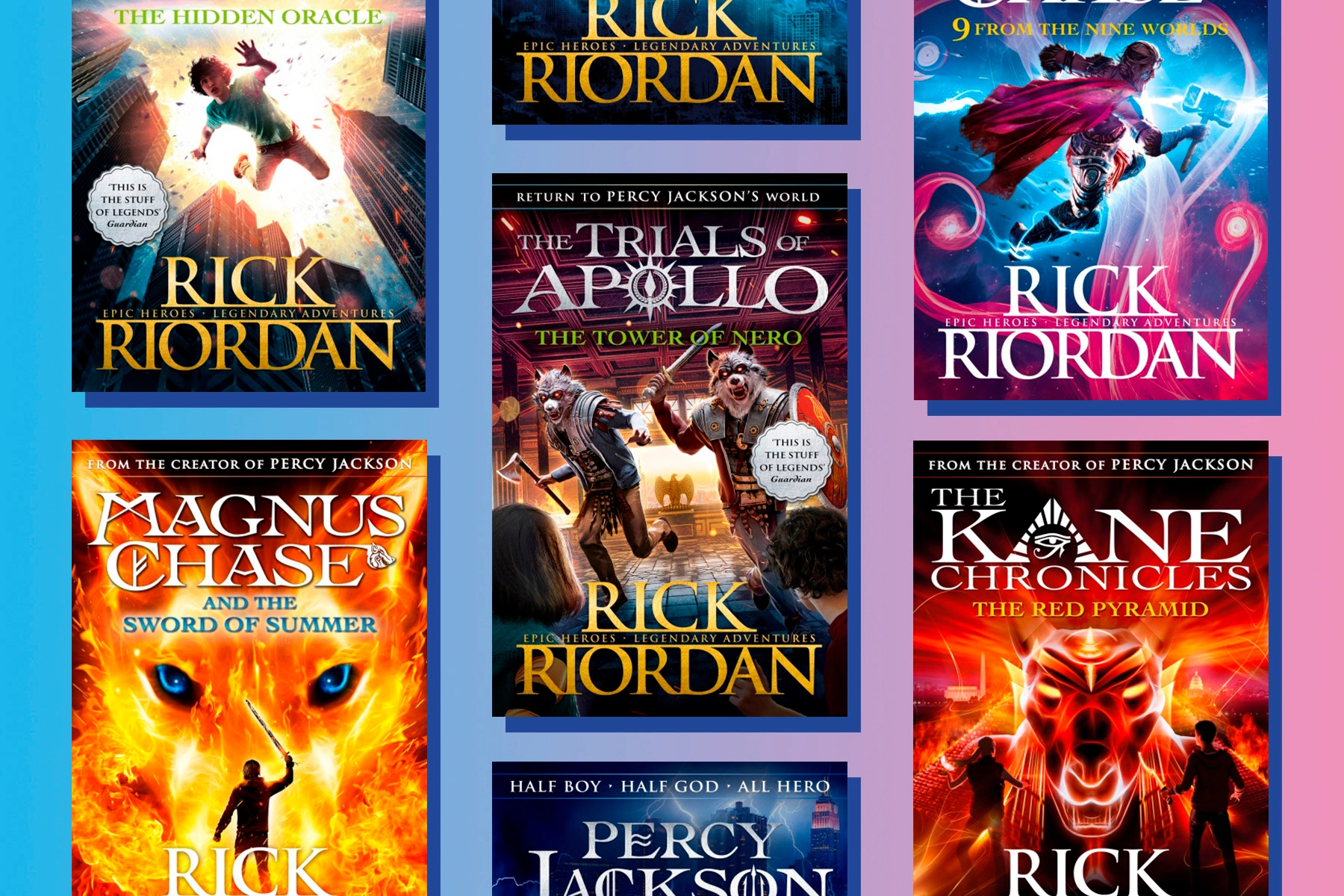 Where to start with Rick Riordan’s books
