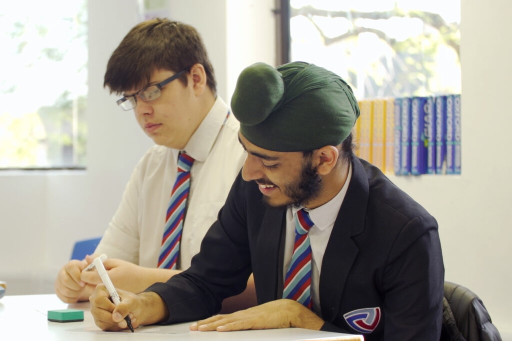 A school studying Malorie Blackman at GCSE