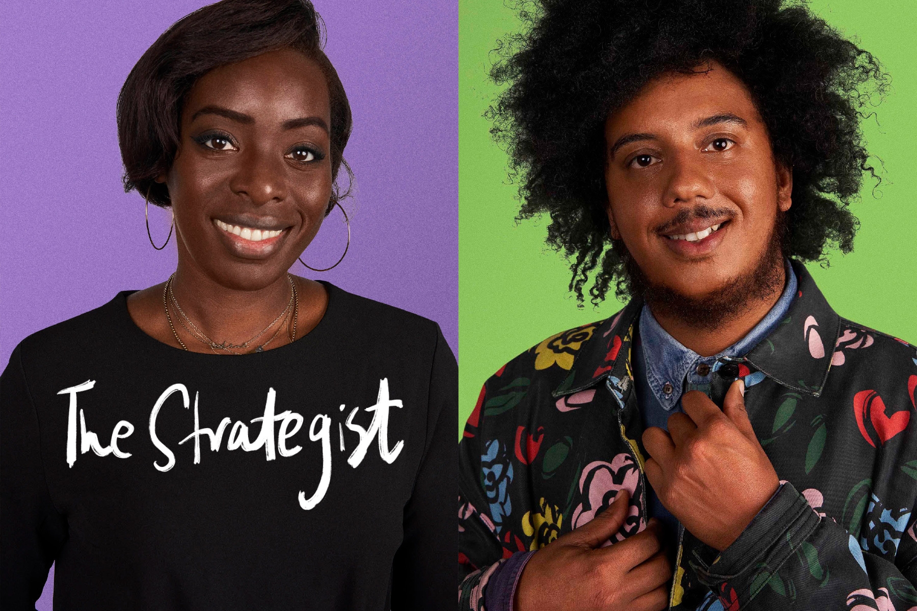 The Pioneers: a moveable gif of photographs of the five people interviewed
