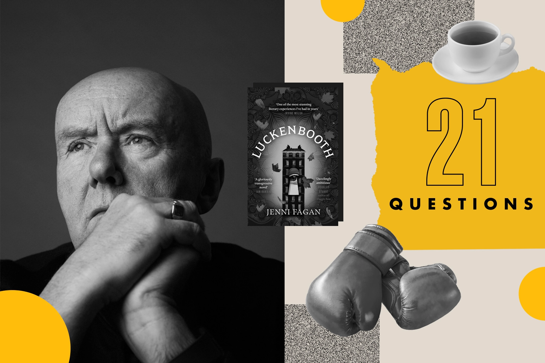 ‘I don’t fear death’: 21 Questions with Irvine Welsh￼
