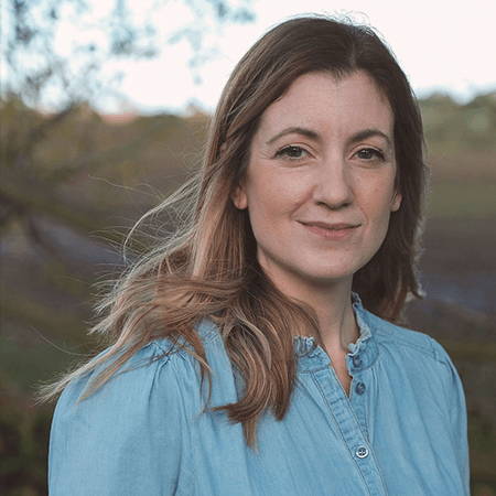 Portrait of Gillian McCallister. Photo credit: Sam Braithwaite.