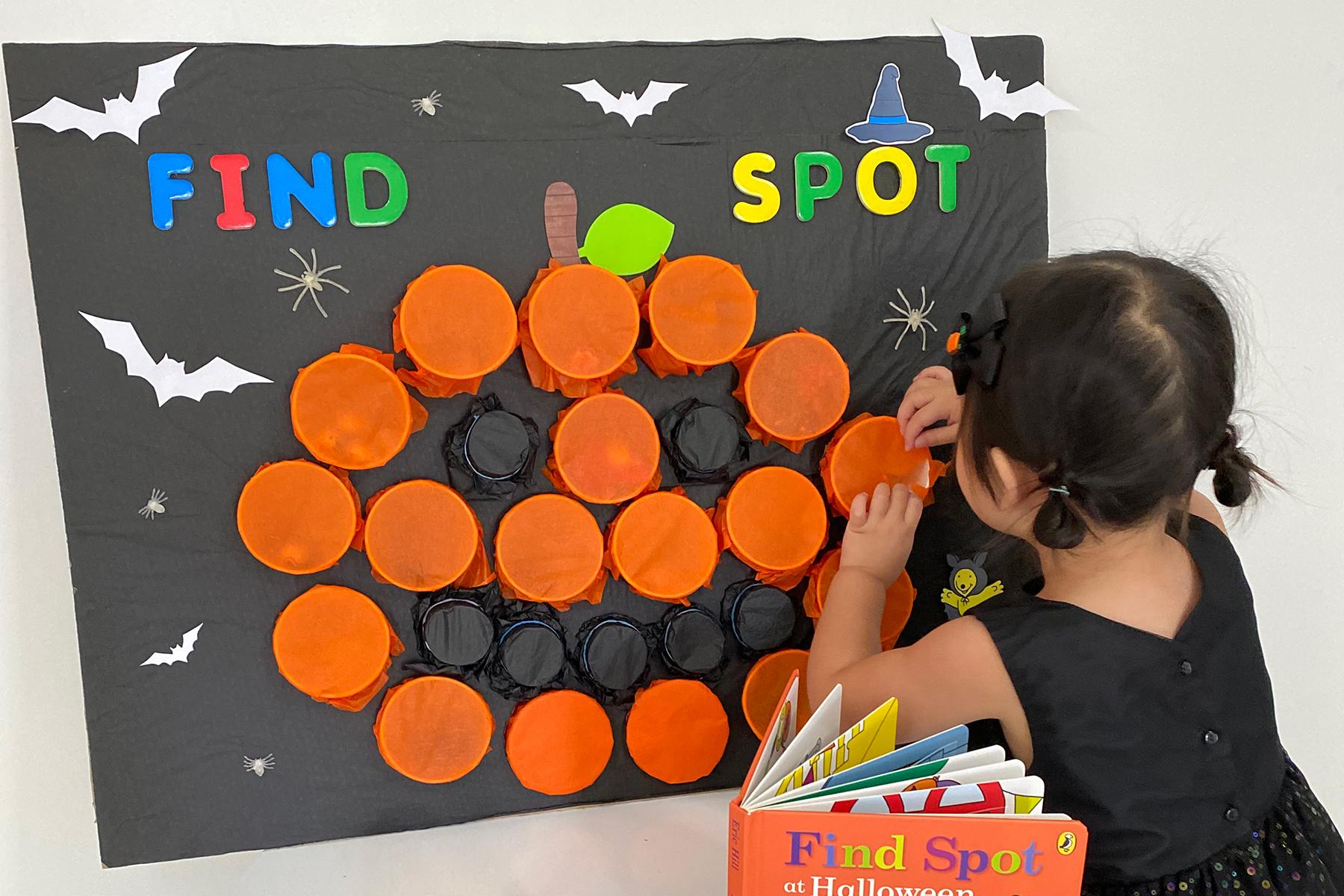 Make your own poke-a-pumpkin Halloween game
