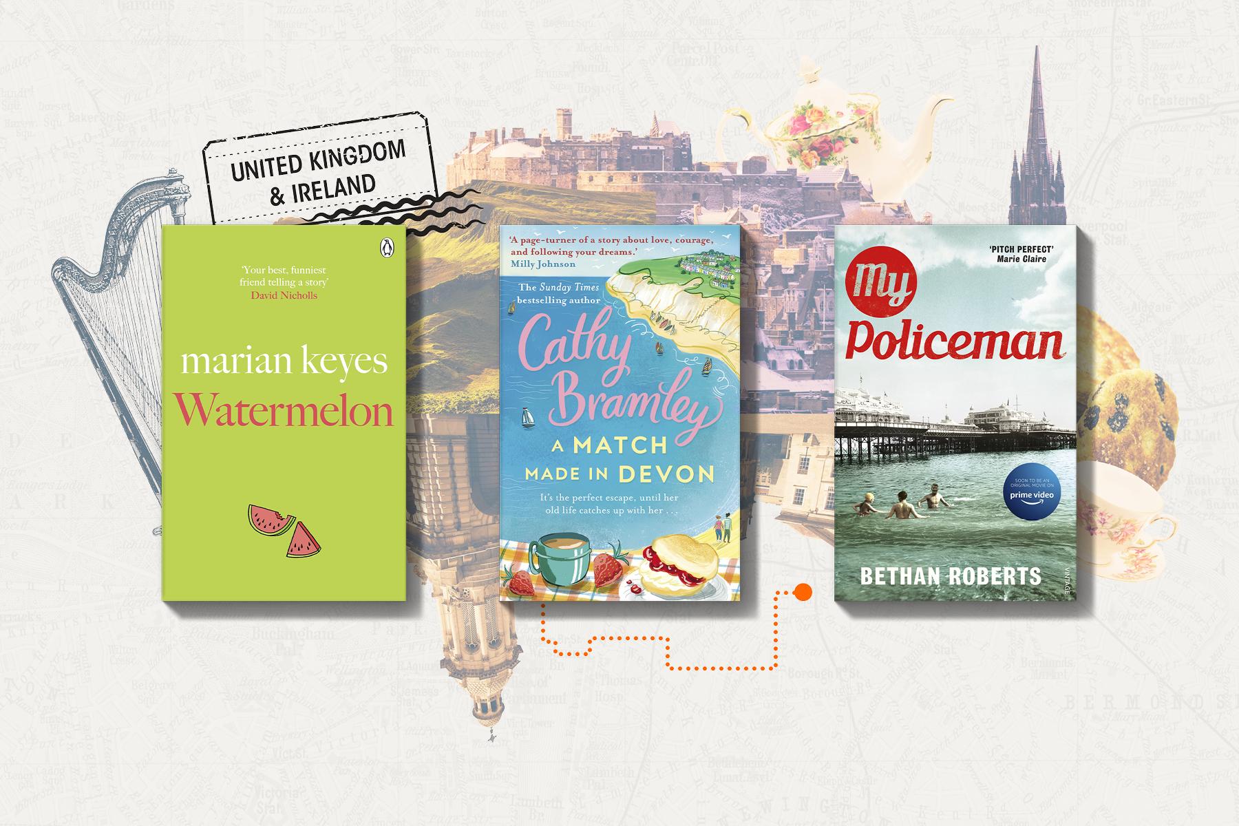 14 books set in England, Scotland, Wales and Ireland