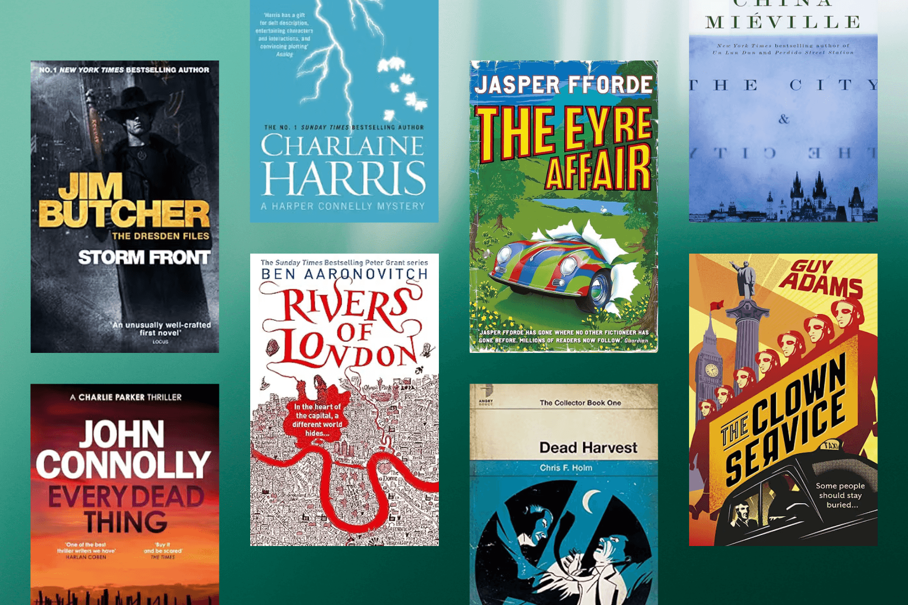 Top 10 fantasy crime novels