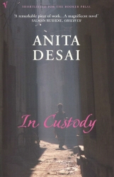 Book cover of In Custody by Anita Desai