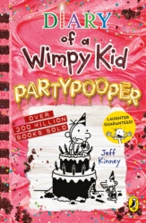 Book cover of Diary of a Wimpy Kid: Partypooper (Book 20) by Jeff Kinney