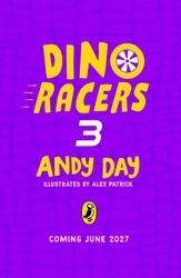 Book cover of Dino Racers: The Candy Cup and the City Cup by Andy Day