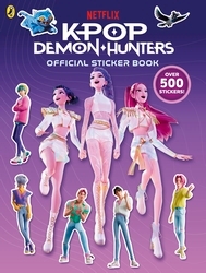 Book cover of KPop Demon Hunters: Official Sticker Book by KPop Demon Hunters