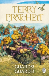 Book cover of Guards! Guards! by Terry Pratchett