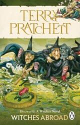 Book cover of Witches Abroad by Terry Pratchett