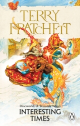 Book cover of Interesting Times by Terry Pratchett