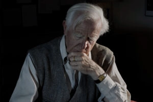 A portrait of John Le Carré