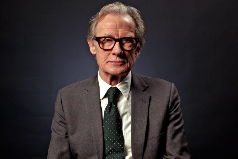 A still image from the Terry Pratchett documentary 'Escape to Discworld', of actor Bill Nighy.