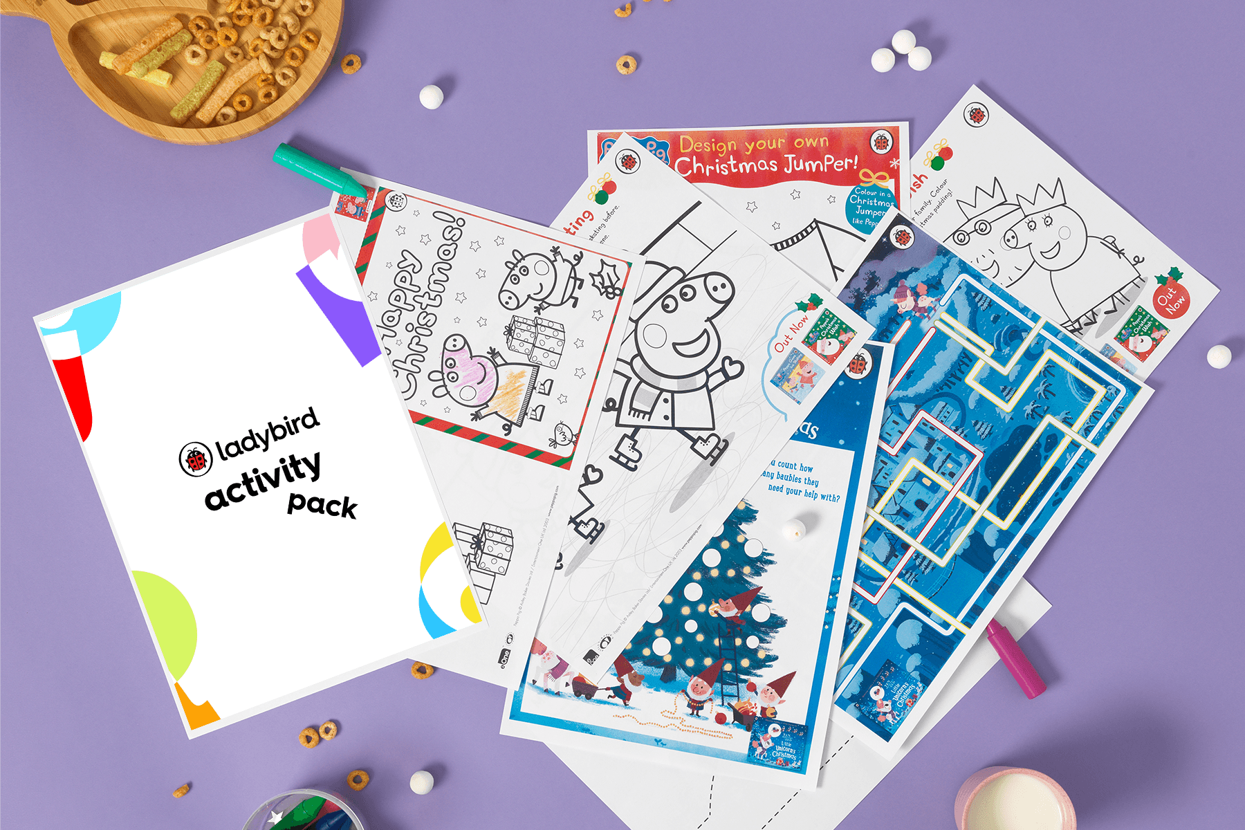 Download a festive Ladybird activity pack!