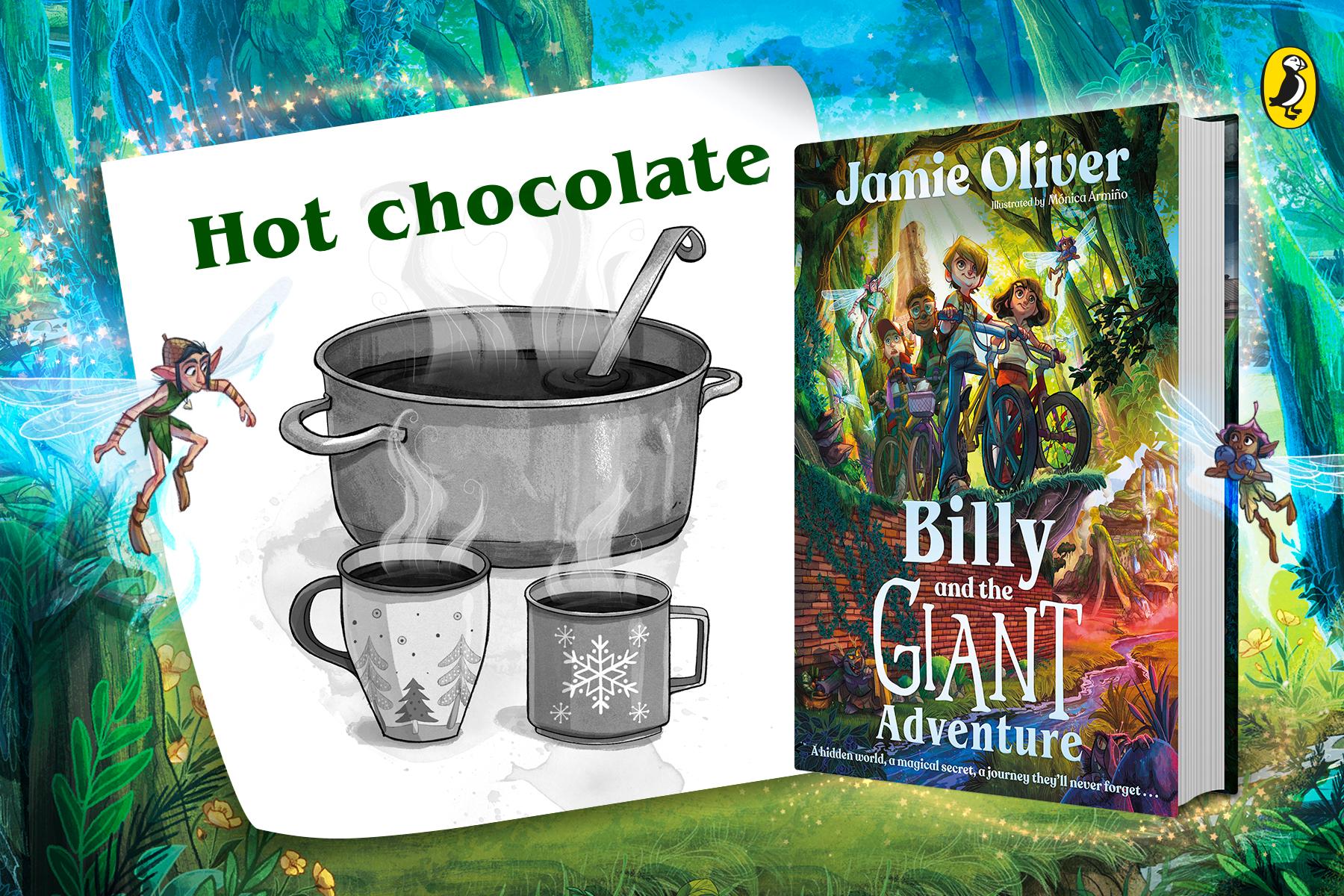 Jamie Oliver’s hot chocolate recipe spiked with cinnamon